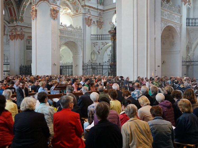 Wallfahrtsgottesdienst in der Klosterkirche Einsiedeln