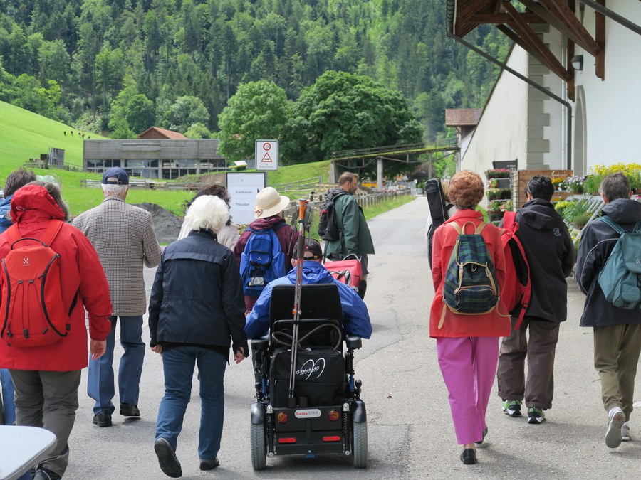 Der Weg ist das Ziel auf der Wallfahrt nach Einsiedeln